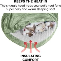 FurHaven Microvelvet Snuggery Gel Top Covered Cat & Dog Bed With Removable Cover -PetSafe Shop Sale 179003 PT6. AC SS1800 V1612505789