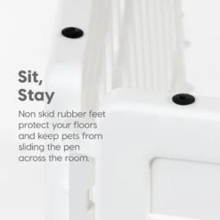 IRIS USA 4-6 Panel Dog Exercise Playpen With Door, 24-in -PetSafe Shop Sale 182204 PT3. AC SS1800 V1685548251