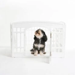 IRIS USA 4-6 Panel Dog Exercise Playpen With Door, 24-in -PetSafe Shop Sale 182204 PT6. AC SS1800 V1685548201