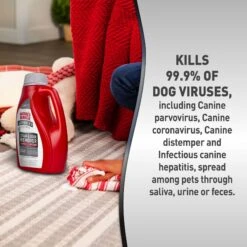Nature's Miracle Advanced Platinum Dog Antibacterial Stain Remover & Odor Eliminator Refill, 64-oz Bottle -PetSafe Shop Sale 183005 PT2. AC SS1800 V1701115652