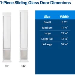PetSafe Sliding 81-in Glass Pet Door -PetSafe Shop Sale 185287 PT5. AC SS1800 V1628118450