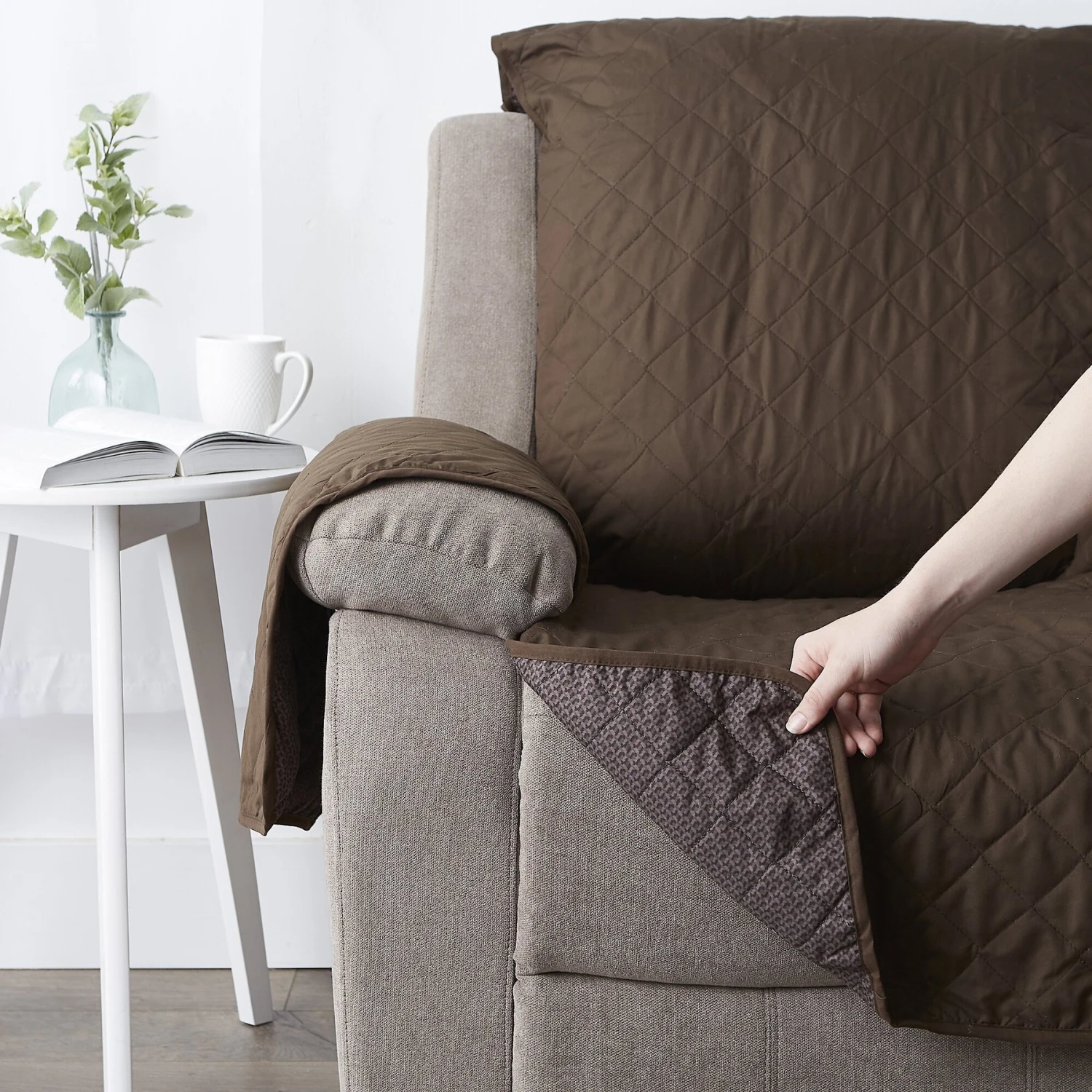 Bone Dry Reversible Recliner Cover 2 Bone Dry Reversible Recliner Cover - Image 2