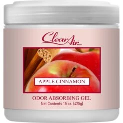 Clear Air Odor Apple Cinnamon Absorbing Solid Gel