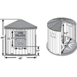 CRB Palace Dog House -PetSafe Shop Sale 186749 PT8. AC SS1800 V1590671513