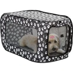 Etna Pop-Open Single Door Collapsible Soft-Sided Dog Crate -PetSafe Shop Sale 191448 PT4. AC SS1800 V1604009916