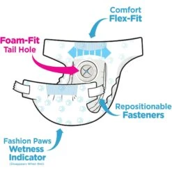 Four Paws Wee-Wee Disposable Dog Diapers -PetSafe Shop Sale 192211 PT3. AC SS1800 V1689366264