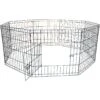 Iconic Pet 8-Panel Portable Foldable Wire Dog Pen