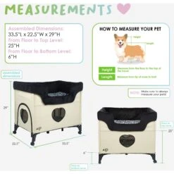 Petique Bedside Lounge Elevated Dog Bed -PetSafe Shop Sale 193996 PT3. AC SS1800 V1698154729