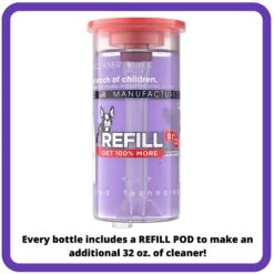 Ion Fusion Severe Pet Urine & Odor Destroyer, 32-oz Bottle & 32-oz Refill -PetSafe Shop Sale 194502 PT4. AC SS1800 V1595424985