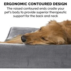 FurHaven Microvelvet Luxe Lounger Memory Foam Dog Bed With Removable Cover -PetSafe Shop Sale 198892 PT7. AC SS1800 V1627002414