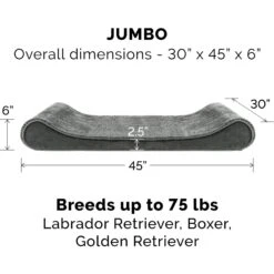 FurHaven Minky Plush Luxe Lounger Cooling Gel Dog Bed With Removable Cover -PetSafe Shop Sale 198983 PT4. AC SS1800 V1627611984