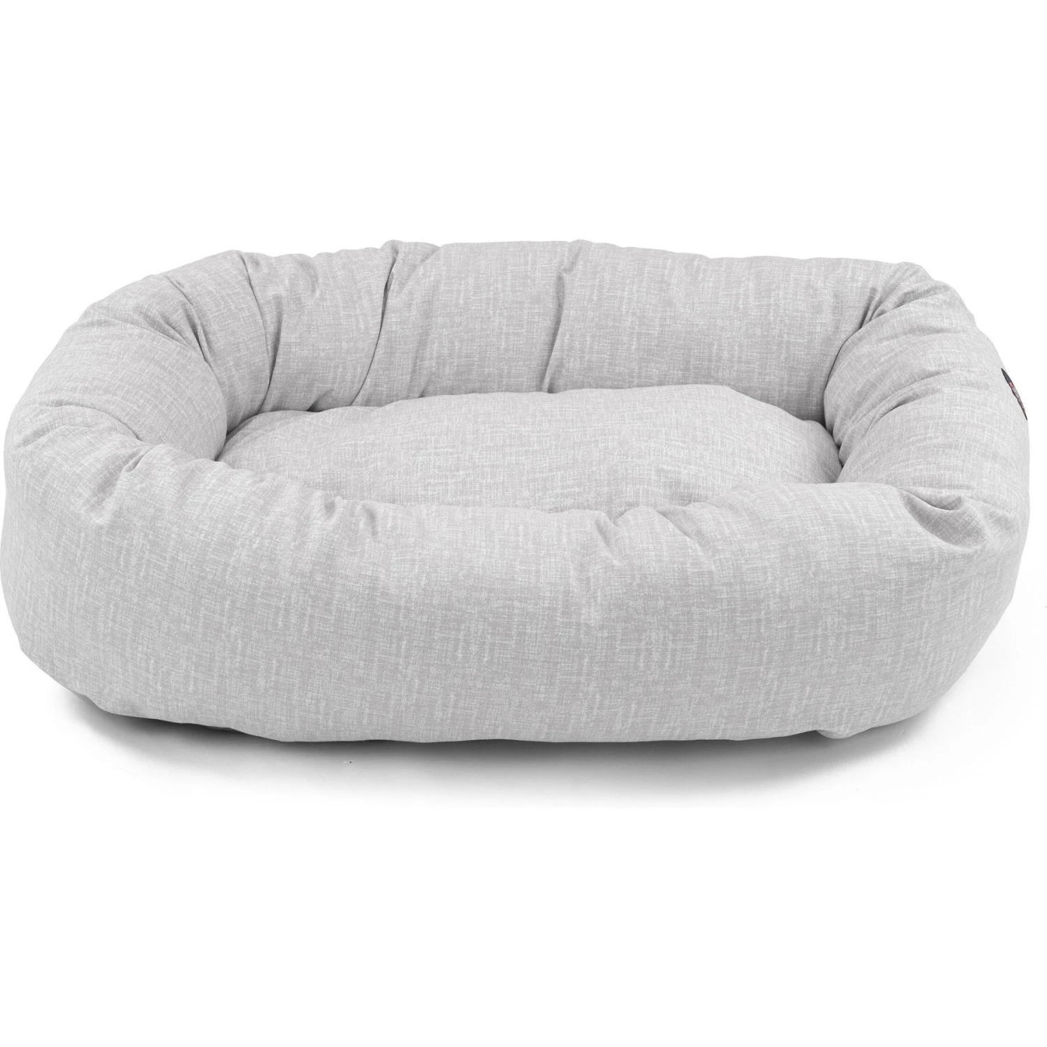 Majestic Pet Palette Heathered Bagel Bolster Dog Bed 2 Majestic Pet Palette Heathered Bagel Bolster Dog Bed - Image 2