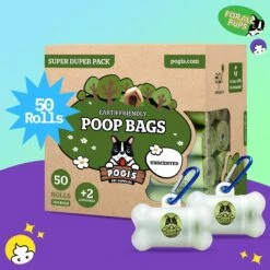 Pogi's Pet Supplies Unscented Poop Bags & Dispensers, 750 Count -PetSafe Shop Sale 201696 PT5. AC SS1800 V1661831879