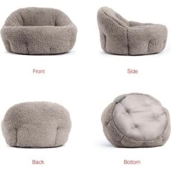 Best Friends By Sheri Sherpa Deep Dish Bolster Cat & Dog Bed W/Blanket & Plush Bone -PetSafe Shop Sale 201952 PT2. AC SS1800 V1601330760