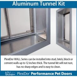 PlexiDor Performance Pet Doors Dog Door Wall Installation -PetSafe Shop Sale 203426 PT2. AC SS1800 V1600294276