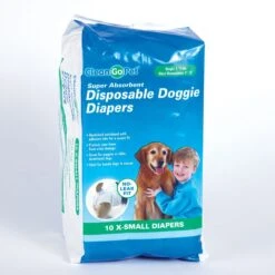 Clean Go Pet Super Absorbent Disposable Male & Female Dog Diapers -PetSafe Shop Sale 205021 pt3. AC SS1800 V1574698684