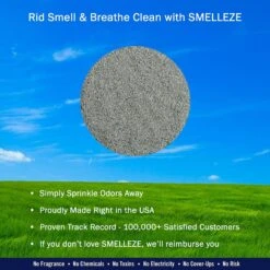 Smelleze Natural Yard Odor Removal Deodorizer Granules -PetSafe Shop Sale 205612 PT2. AC SS1800 V1628548588