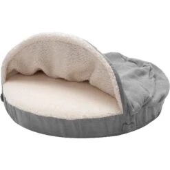 FurHaven Faux Sheepskin Snuggery Orthopedic Cat & Dog Bed With Removable Cover -PetSafe Shop Sale 206669 PT2. AC SS1800 V1627614714