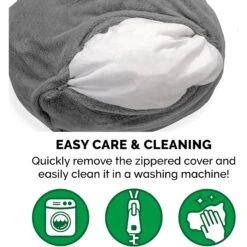 FurHaven Plush Ball Pillow Dog Bed With Removable Cover 17 FurHaven Plush Ball Pillow Dog Bed With Removable Cover -PetSafe Shop Sale 206757 PT8. AC SS1800 V1617153123