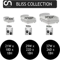 Club Nine Pets Modern Sofa Cat & Dog Bed, Black -PetSafe Shop Sale 207272 PT4. AC SS1800 V1603951644