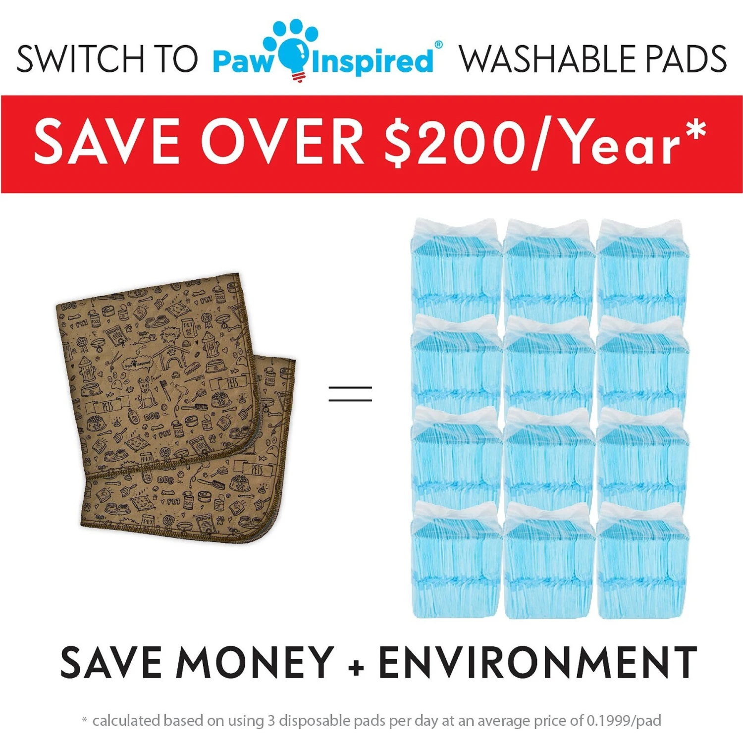Paw Inspired Washable Dog Pee Pads 7 Paw Inspired Washable Dog Pee Pads - Image 7
