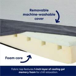 Frisco Cooling Orthopedic Pillow Dog Bed W/Removable Cover -PetSafe Shop Sale 210223 PT3. AC SS1800 V1700243663