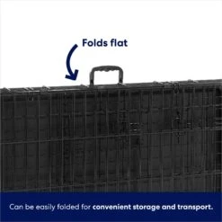 Frisco Fold & Carry Double Door Collapsible Wire Dog Crate & Mat Kit -PetSafe Shop Sale 212633 PT6. AC SS1800 V1667229279