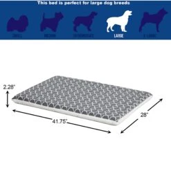 MidWest QuietTime Geo Print & Fleece Reversible Dog Crate Mat 6 MidWest QuietTime Geo Print & Fleece Reversible Dog Crate Mat -PetSafe Shop Sale 212963 PT2. AC SS1800 V1576083857