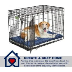 MidWest QuietTime Couture Paxton Reversible Dog Crate Mat -PetSafe Shop Sale 212985 PT3. AC SS1800 V1576084796