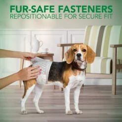 Vet's Best Comfort-Fit Disposable Male Dog Wraps 12 Vet's Best Comfort-Fit Disposable Male Dog Wraps -PetSafe Shop Sale 213065 PT4. AC SS1800 V1575652126