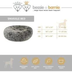 Bessie + Barnie Ultra Plush Deluxe Comfort Snuggle Bolster Cat & Dog Bed -PetSafe Shop Sale 213343 PT5. AC SS1800 V1579202385