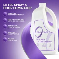 Zero Odor Litter Spray & Pet Odor Eliminator, 64-oz Bottle -PetSafe Shop Sale 214708 PT5. AC SS1800 V1661831042