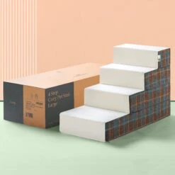 Zinus Cozy Cat & Dog Stairs -PetSafe Shop Sale 214750 PT6. AC SS1800 V1576702678