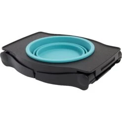 Frisco Elevated Collapsible Travel Bowl -PetSafe Shop Sale 216013 PT3. AC SS1800 V1591020376