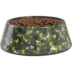 Frisco Camo Paint Splashed Melamine Bowl 9 Frisco Camo Paint Splashed Melamine Bowl -PetSafe Shop Sale 216066 PT2. AC SS1800 V1591021011