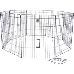 Go Pet Club Foldable Wire Dog Exercise Pen 5 Go Pet Club Foldable Wire Dog Exercise Pen -PetSafe Shop Sale 217266 PT2. AC SS1800 V1587484436
