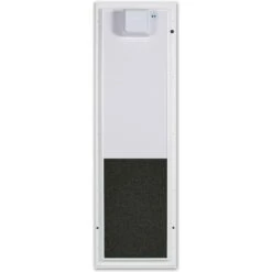 PlexiDor Performance Pet Doors Electronic Door Mounted Dog & Cat Door, Large