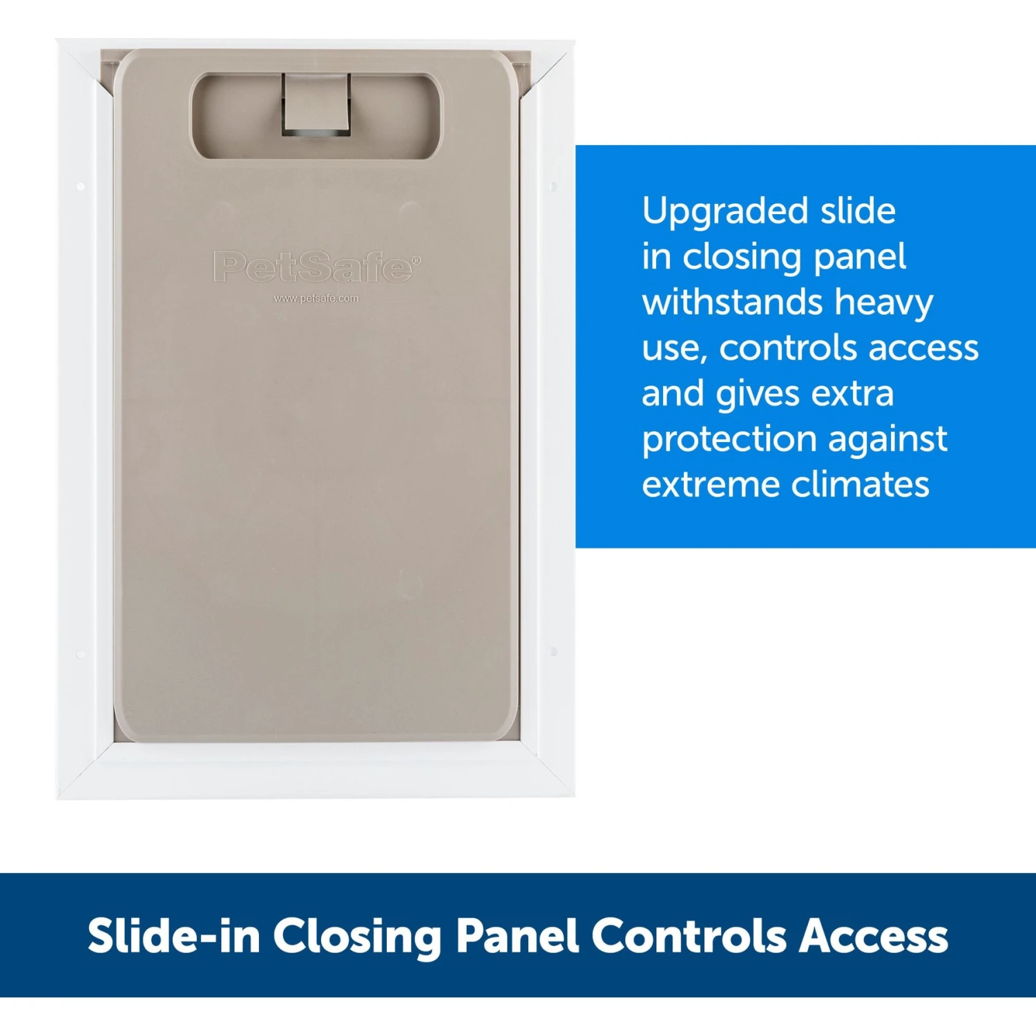 PetSafe Aluminum Extreme Weather Dog & Cat Door 4 PetSafe Aluminum Extreme Weather Dog & Cat Door - Image 4