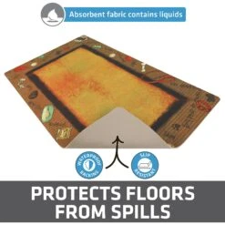 Drymate Bow Wow Border Dog Bowl Place Mat -PetSafe Shop Sale 222049 PT3. AC SS1800 V1651239396