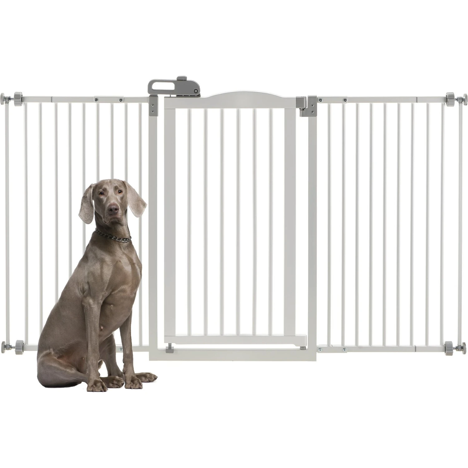 Richell Tall One-Touch Wide Dog Gate II 4 Richell Tall One-Touch Wide Dog Gate II - Image 4