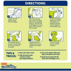 Hartz Disposable Male & Female Dog Diapers -PetSafe Shop Sale 222802 PT6. AC SS1800 V1649894193