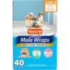 Hartz Disposable Male Dog Wraps With FlashDry Gel Technology