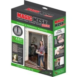 Magic Mesh Hands-Free Screen Double Dog & Cat Door