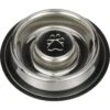 Neater Pets Non-Skid Non-Tip Stainless Steel Slow Feeder Dog Bowl