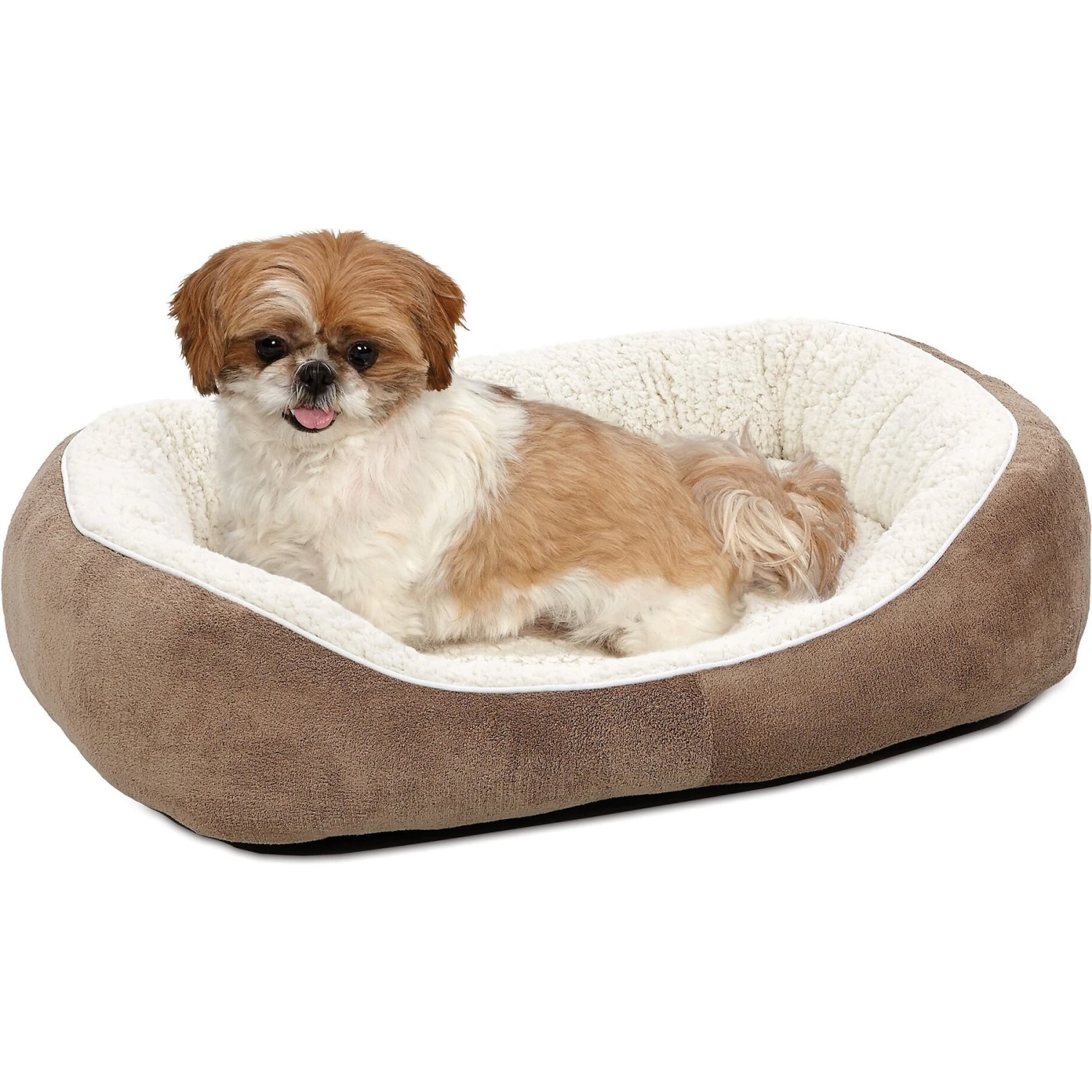 MidWest Overstuffed Micro-Terry Cuddle Dog & Cat Bed 1 MidWest Overstuffed Micro-Terry Cuddle Dog & Cat Bed