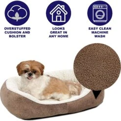 MidWest Overstuffed Micro-Terry Cuddle Dog & Cat Bed 6 MidWest Overstuffed Micro-Terry Cuddle Dog & Cat Bed -PetSafe Shop Sale 226383 PT2. AC SS1800 V1583959678