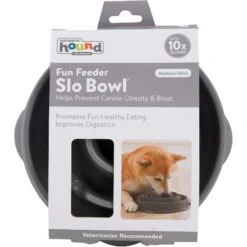 Outward Hound Fun Feeder Drop Dog Bowl, Grey -PetSafe Shop Sale 226744 PT6. AC SS1800 V1694285463