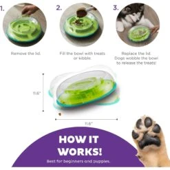 Nina Ottosson By Outward Hound Wobble Plastic Slow Feeder Dog Bowl -PetSafe Shop Sale 226747 PT2. AC SS1800 V1694286653