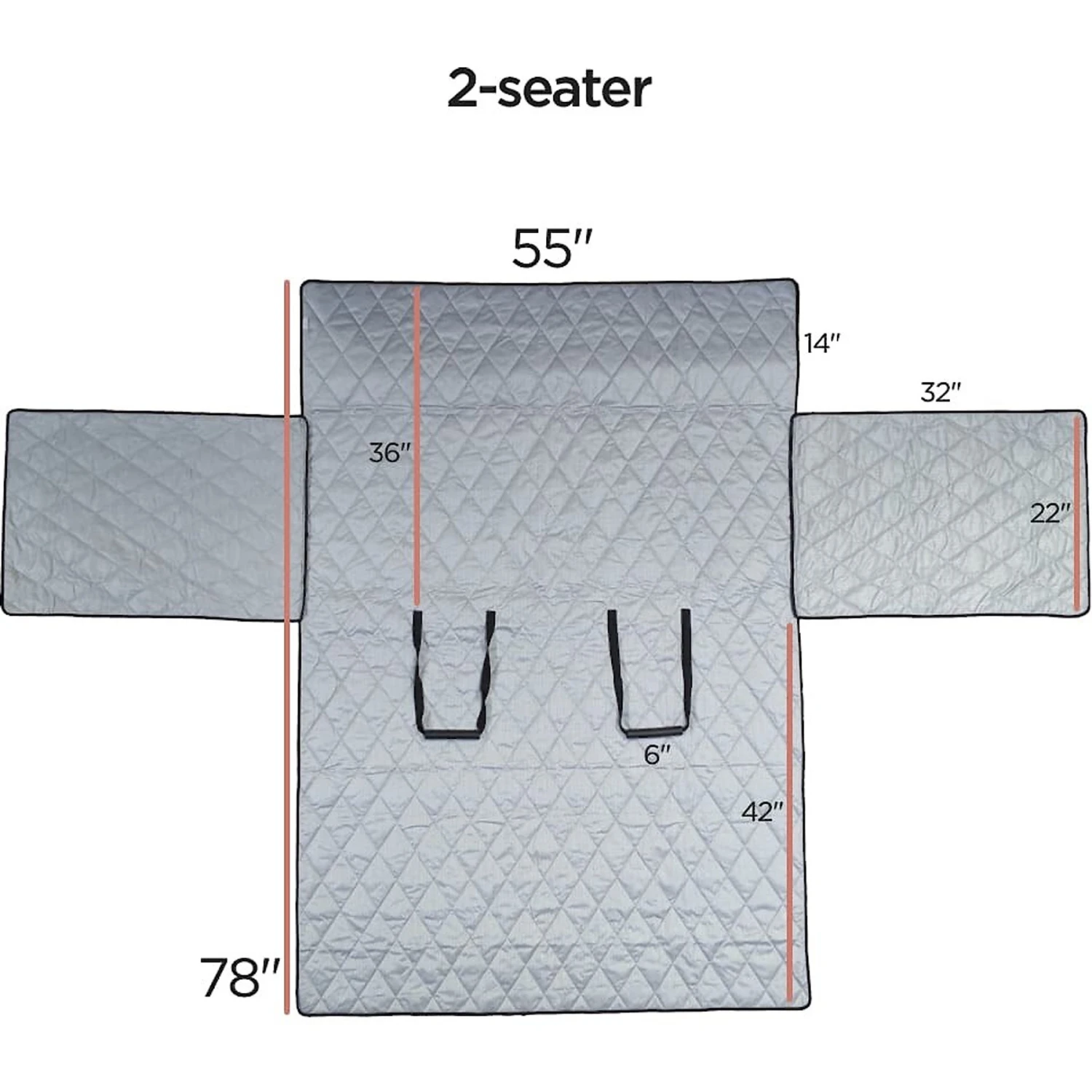 Molly Mutt Romeo & Juliet Dog & Cat Couch Cover 3 Molly Mutt Romeo & Juliet Dog & Cat Couch Cover - Image 3