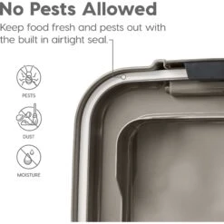 IRIS USA 3-Piece WeatherPro Airtight Stackable Dog, Cat & Bird Food Storage Container Combo With Scoop & Treat Box -PetSafe Shop Sale 231627 PT4. AC SS1800 V1586959419